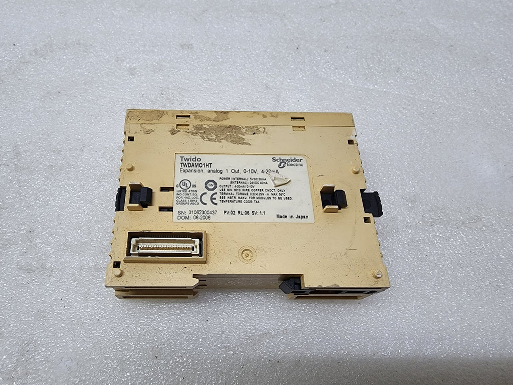 TWDAMO1HT ANALOG OUTPUT MODULE