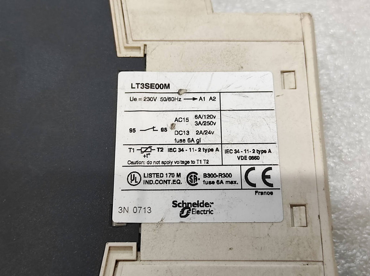 SE LT3SE00M PTC PROBE RELAY 230V