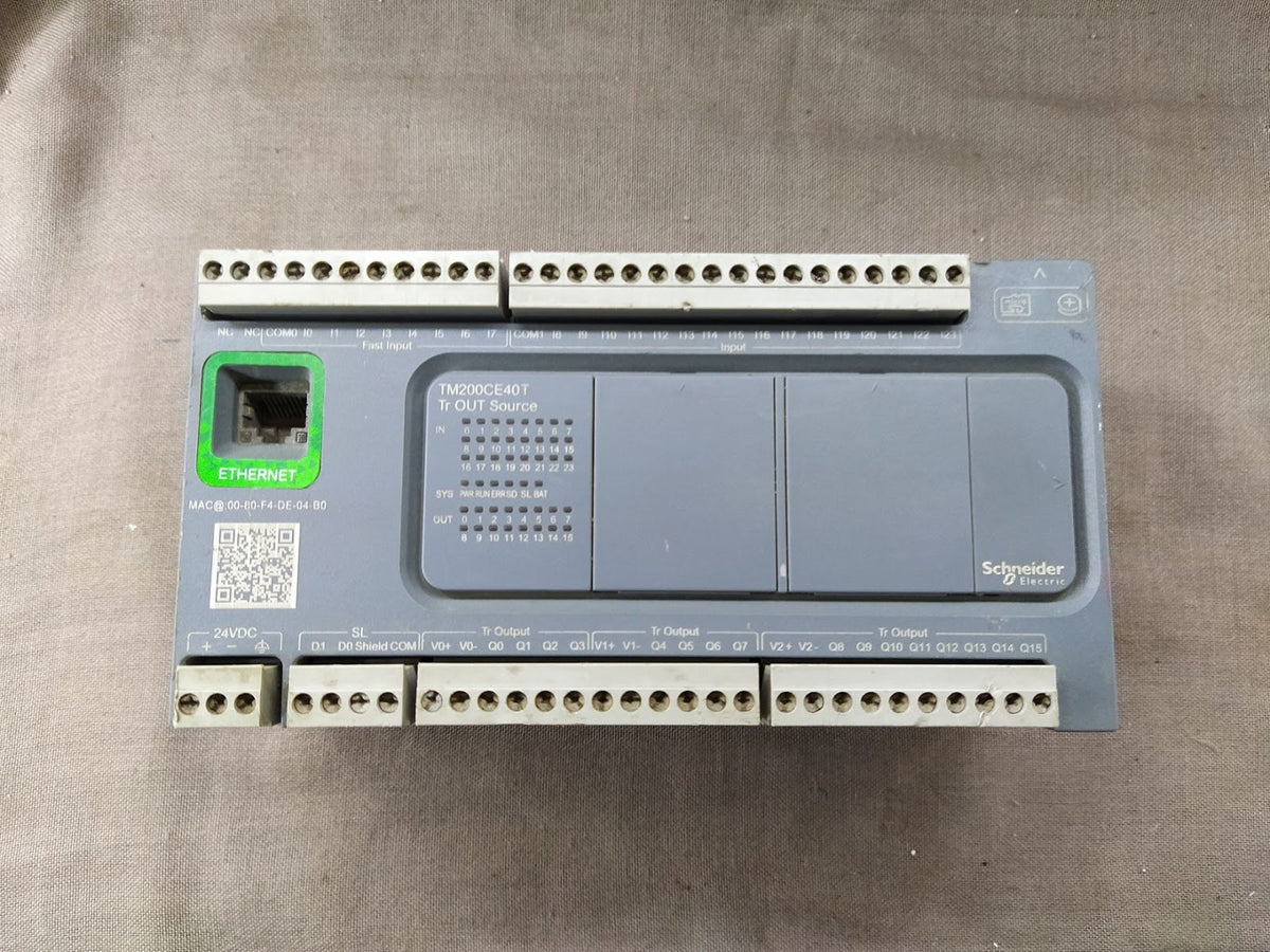SE Modicon TM200CE40T CPU Unit 24V DC