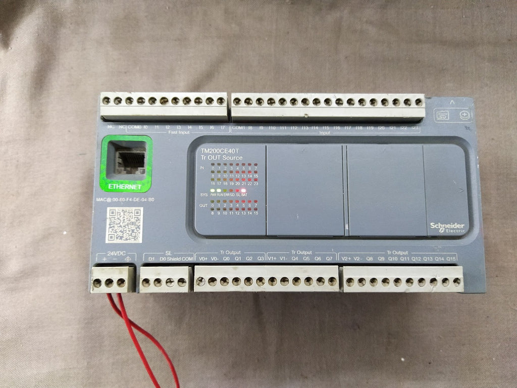 SE Modicon TM200CE40T CPU Unit 24V DC