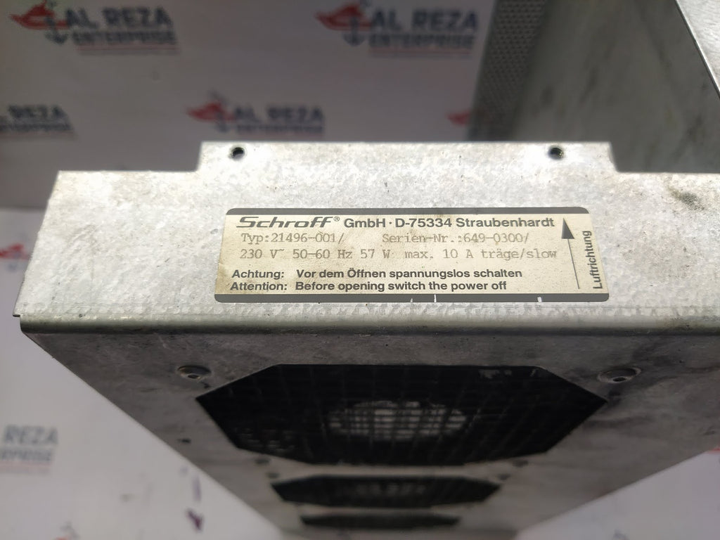 SCHROFF 21496-001 FAN BLOWER 230V