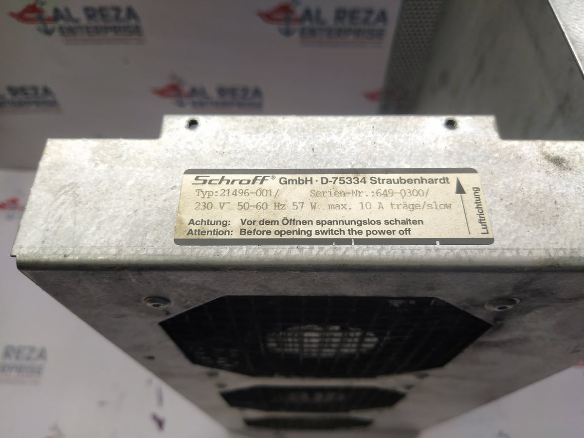 SCHROFF 21496-001 FAN BLOWER 230V