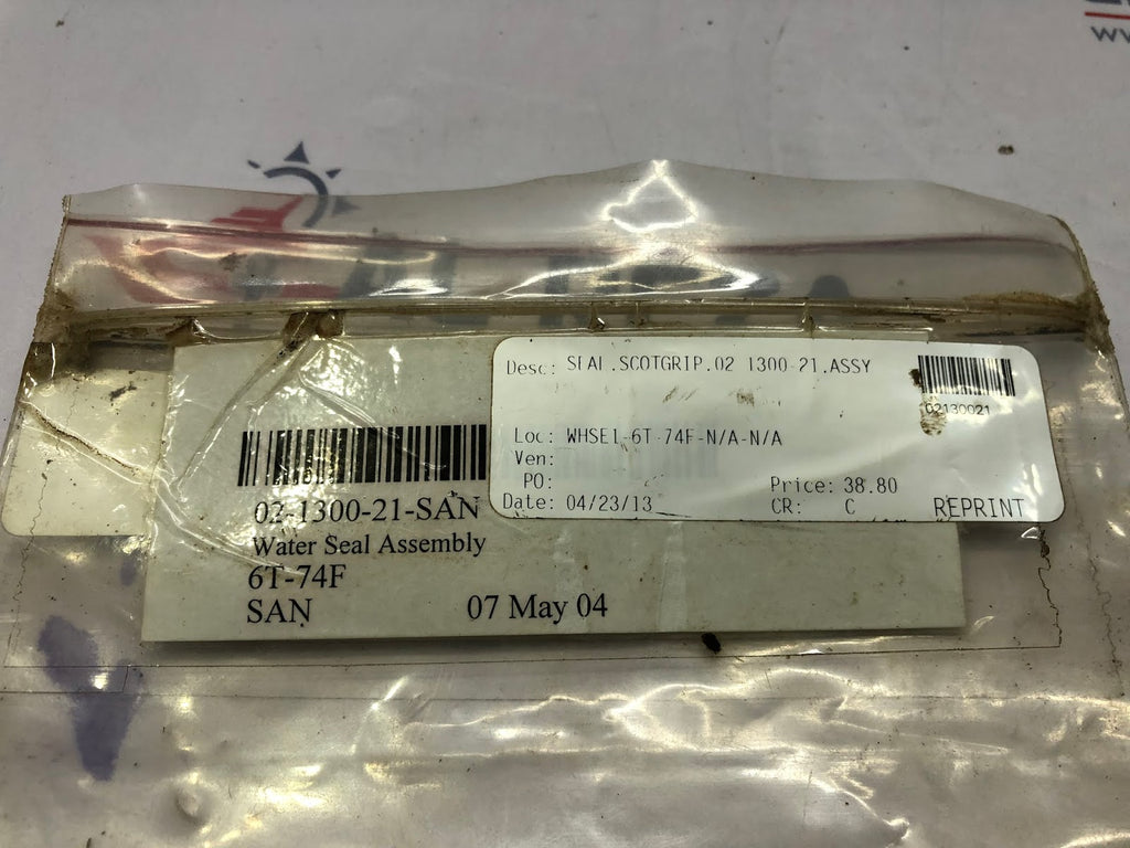 SCOTGRIP 02-1300-21 WATER SEAL