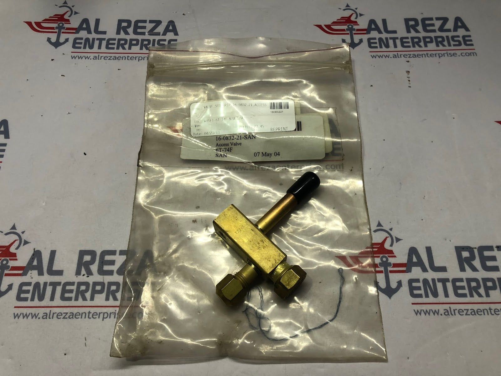SCOTGRIP 16-0832-21 ACCESS VALVE