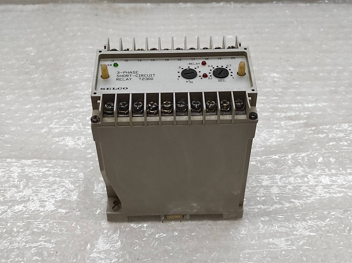 SELCO T2300-01 3-PHASE SHORT-CIRCUIT RELAY | 5A | 380 / 440V AC