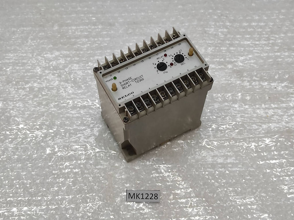 SELCO T2300-01 3-PHASE SHORT-CIRCUIT RELAY | 5A | 380 / 440V AC