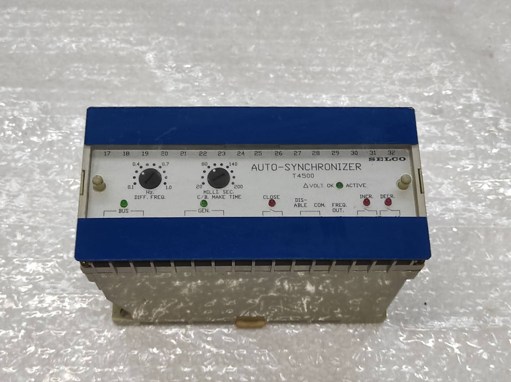 SELCO T4500-00 AUTO-SYNCHRONIZER 380-440V