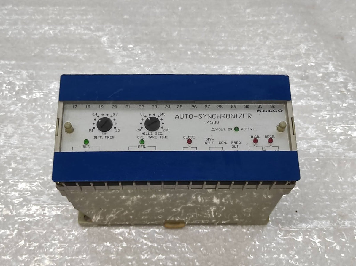 SELCO T4500-00 AUTO-SYNCHRONIZER 380-440V