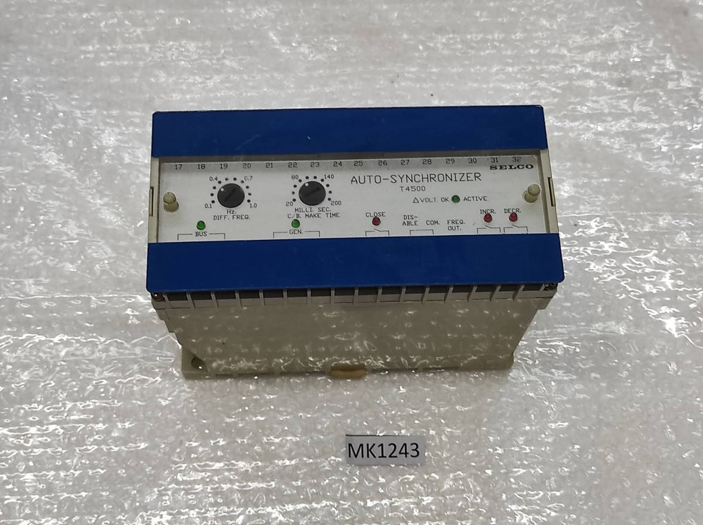 SELCO T4500-00 AUTO-SYNCHRONIZER 380-440V