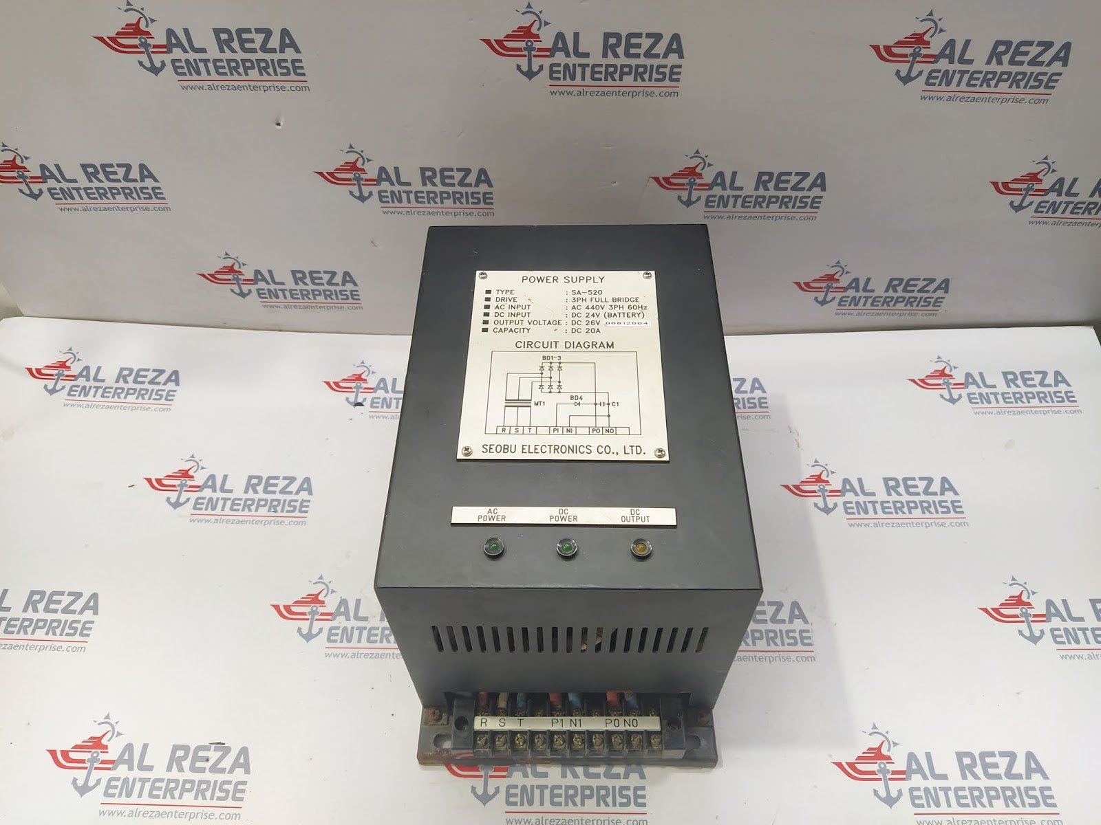 SEOBU ELECTRONICS SA-520 POWER SUPPLY