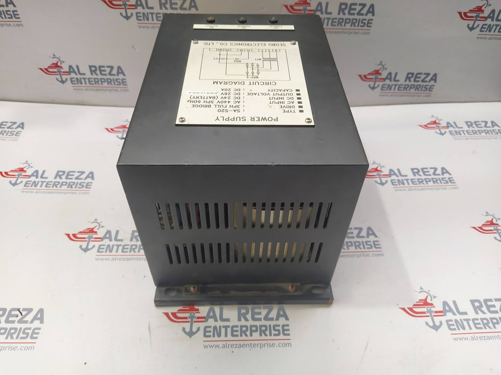 SEOBU ELECTRONICS SA-520 POWER SUPPLY