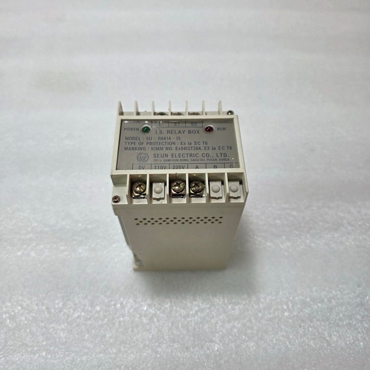 SEUN ELECTRIC SU-R9414-IS INTRINSICALLY SAFE RELAY BOX EX IA IIC T6 | INDUSTRIAL