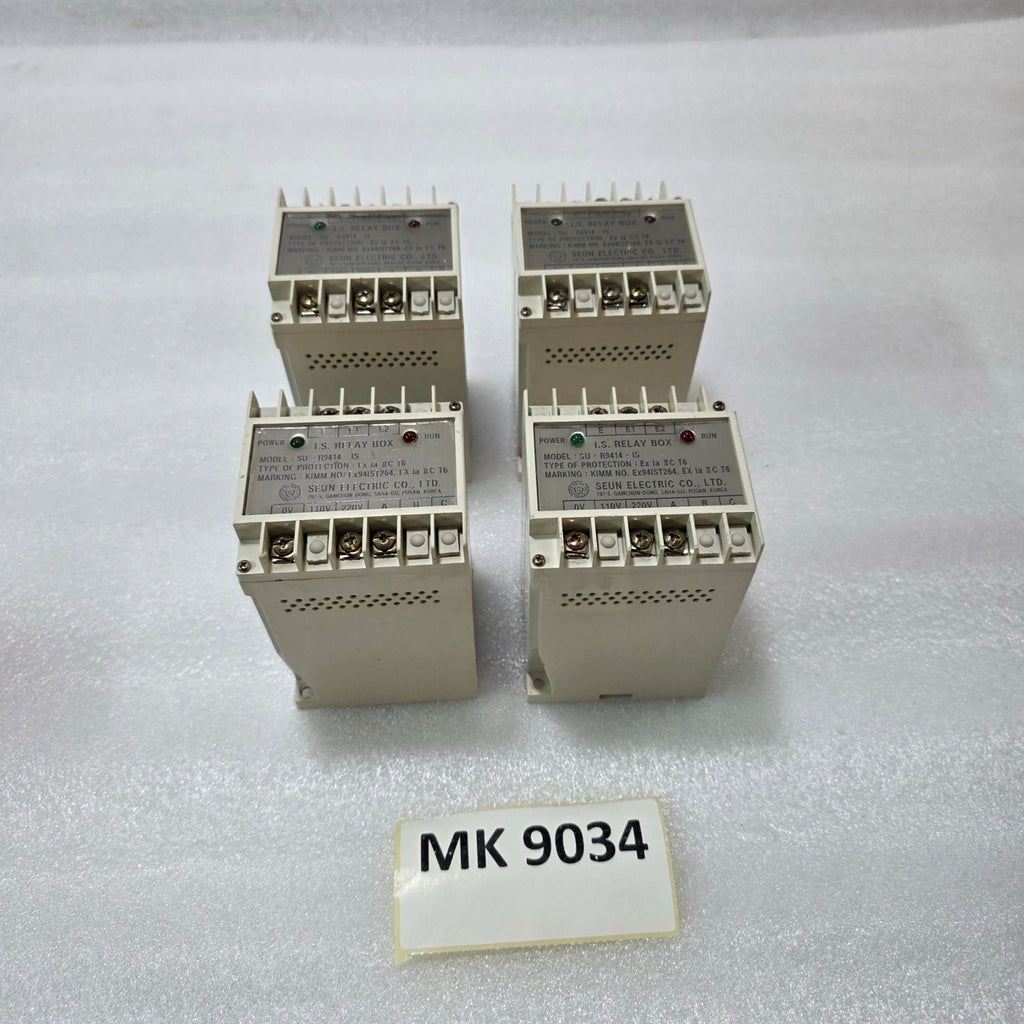 SEUN ELECTRIC SU-R9414-IS INTRINSICALLY SAFE RELAY BOX EX IA IIC T6 | INDUSTRIAL