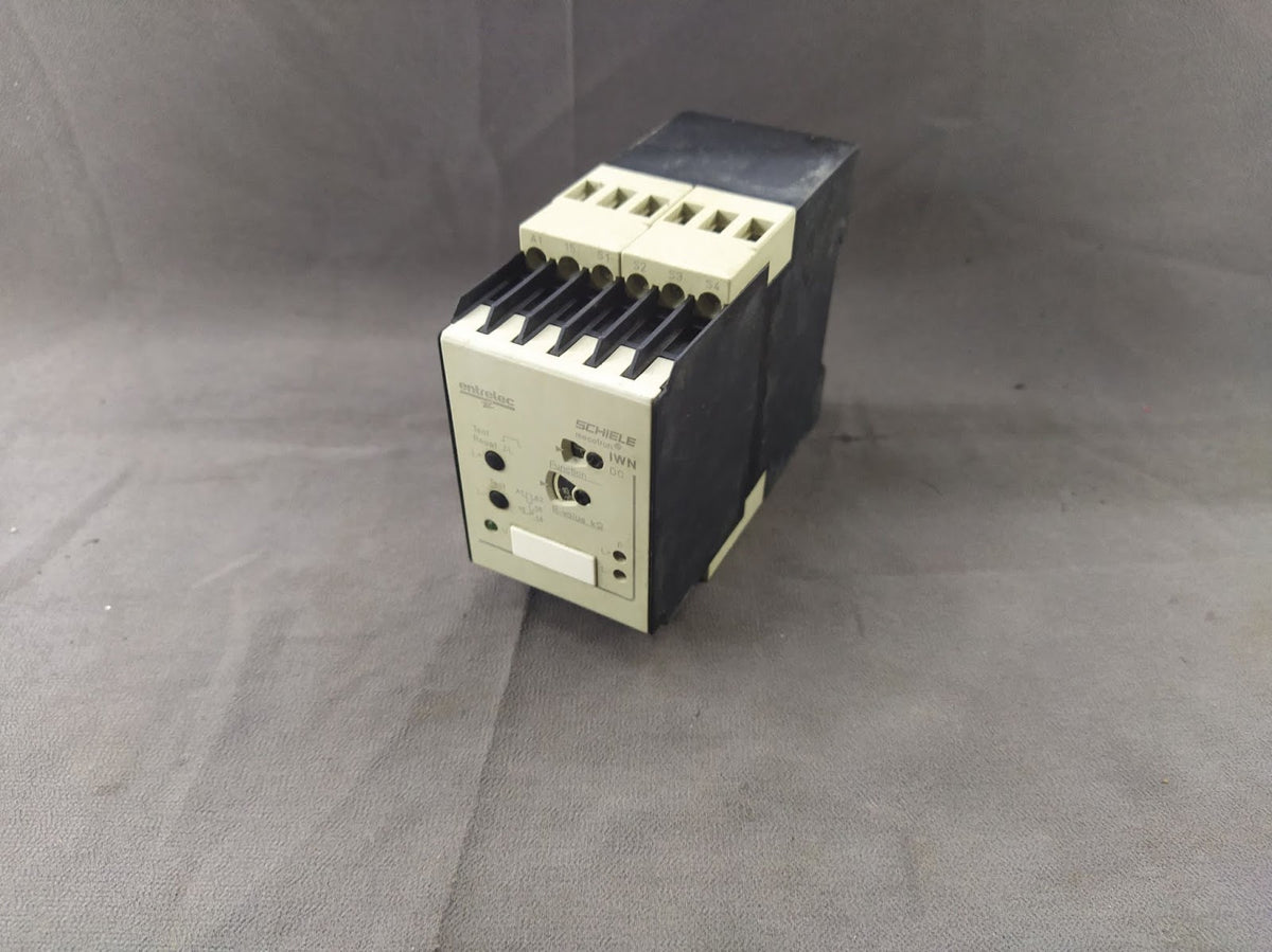 Schiele IWN DC Mecotron 2-450-065-00 Earth Leakage Monitoring Relay 24-240V AC/D
