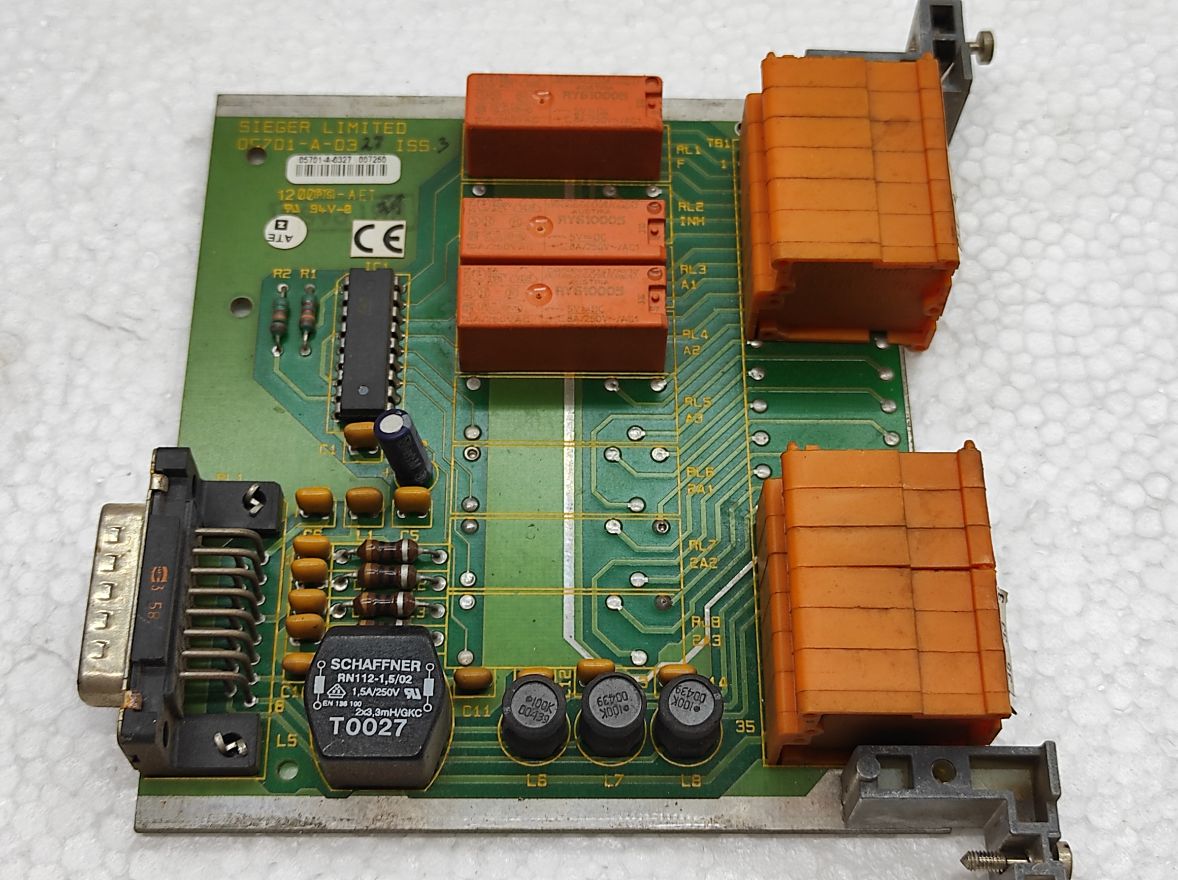 SIEGER LIMITED 05701-A-0327 PCB 05701A0327