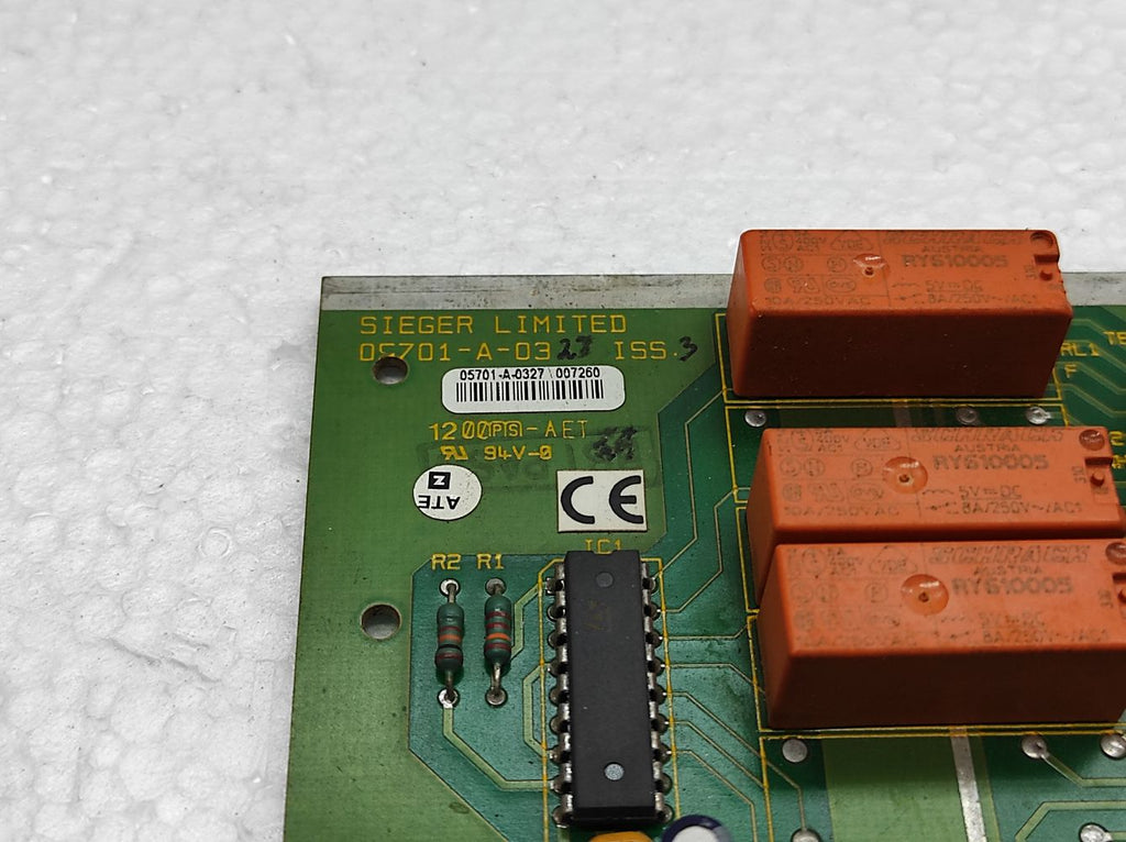SIEGER LIMITED 05701-A-0327 PCB 05701A0327