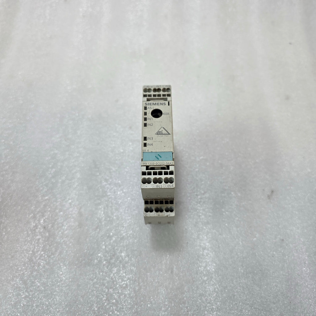 SIEMENS 3RK1200-0CG02-0AA2 AS-I MODULE – 4 INPUT AS-INTERFACE DIGITAL I/O MODULE