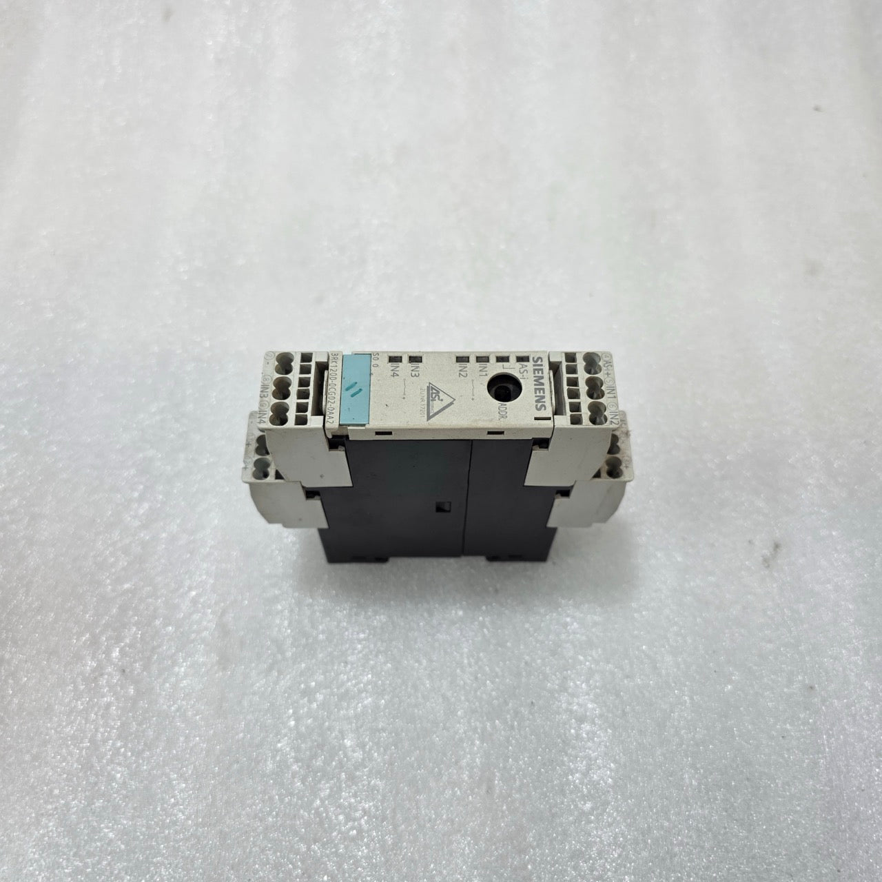 SIEMENS 3RK1200-0CG02-0AA2 AS-I MODULE – 4 INPUT AS-INTERFACE DIGITAL I/O MODULE