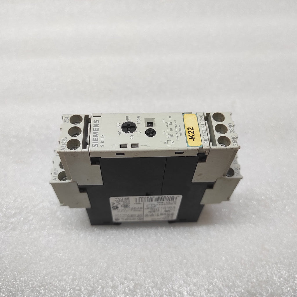 SIEMENS 3RP1525-1BP30 ON DELAY TIMER RELAY