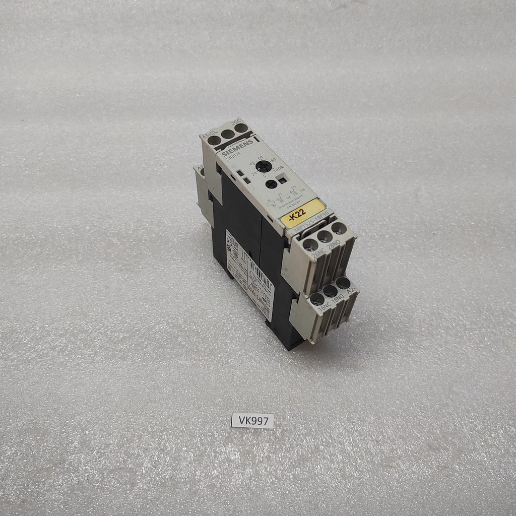 SIEMENS 3RP1525-1BP30 ON DELAY TIMER RELAY