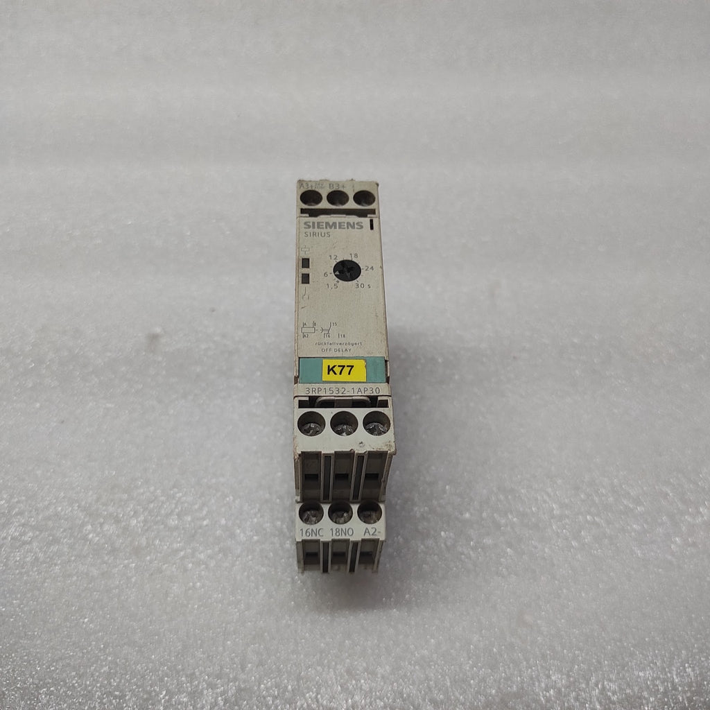 SIEMENS 3RP1532-1AP30 TIMER RELAY 24V