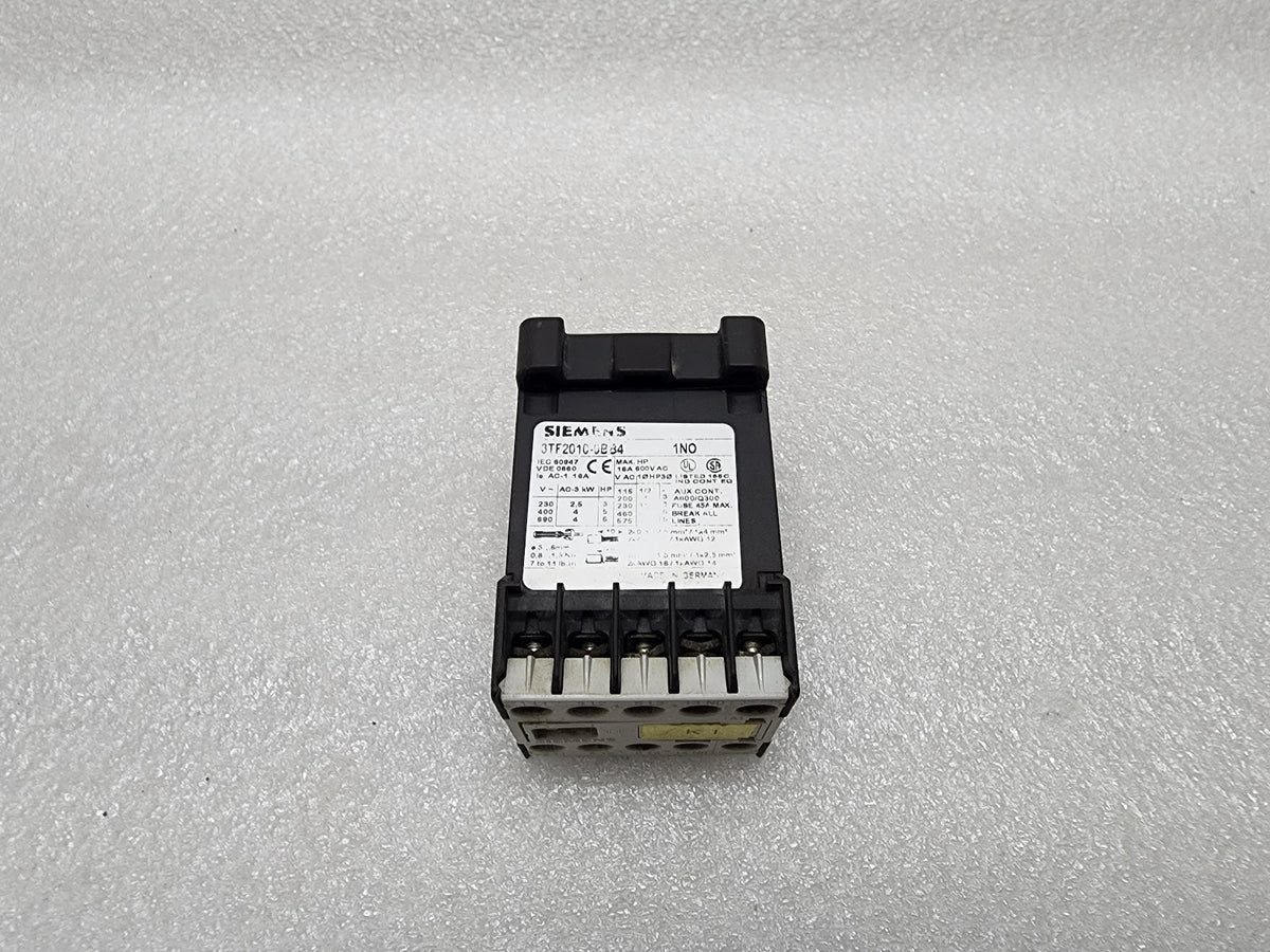 SIEMENS 3TF2010-0BB4 CONTACTOR RELAY