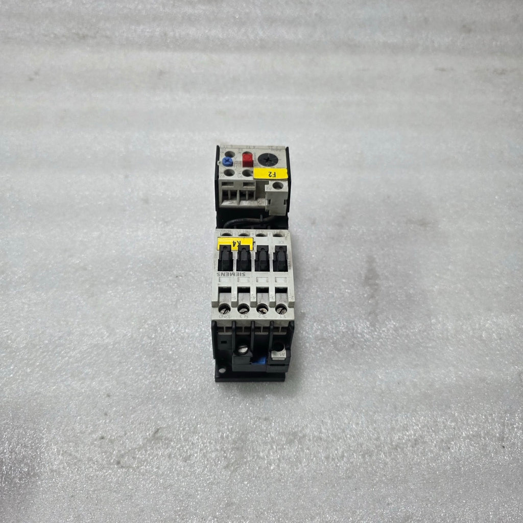 SIEMENS 3TF31 10E CONTACTOR WITH 3UA50 00-1H THERMAL OVERLOAD RELAY COMBO | 220V
