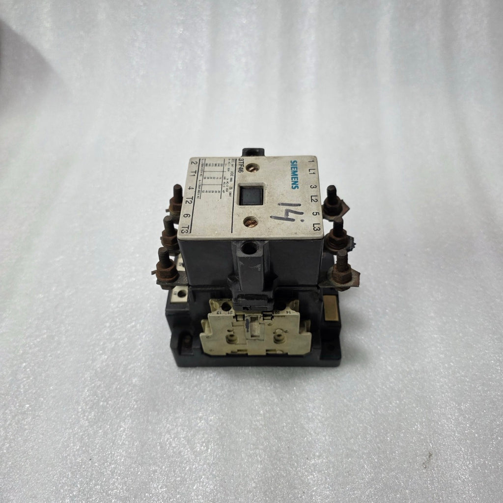 SIEMENS 3TF46 AC CONTACTOR 45A 3 POLE | 220–660V MOTOR CONTACTOR |COIL 220–264V