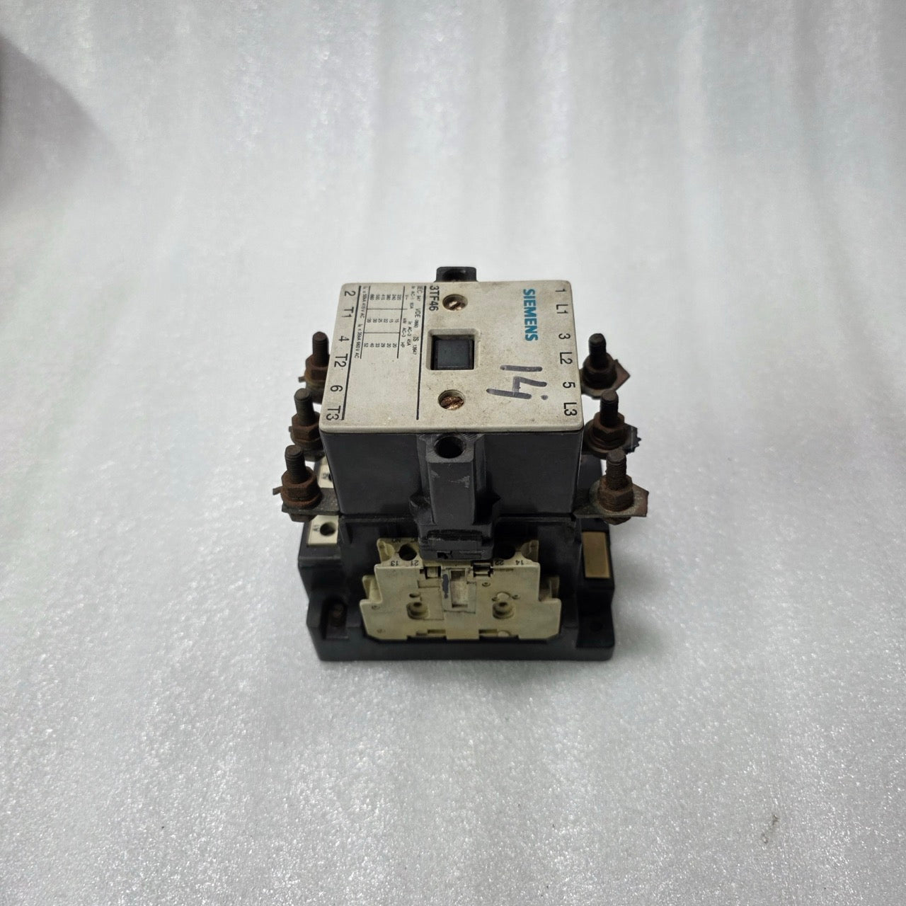 SIEMENS 3TF46 AC CONTACTOR 45A 3 POLE | 220–660V MOTOR CONTACTOR |COIL 220–264V