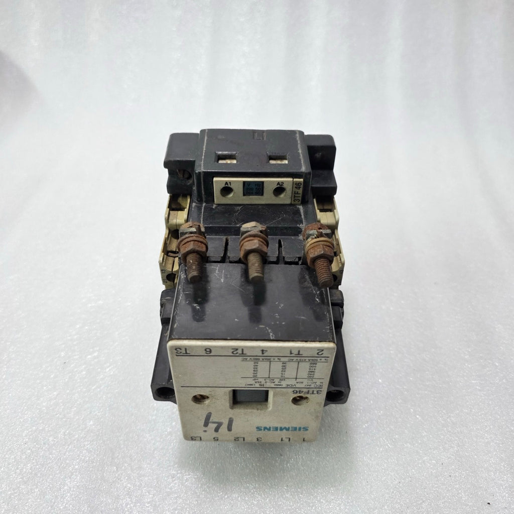 SIEMENS 3TF46 AC CONTACTOR 45A 3 POLE | 220–660V MOTOR CONTACTOR |COIL 220–264V