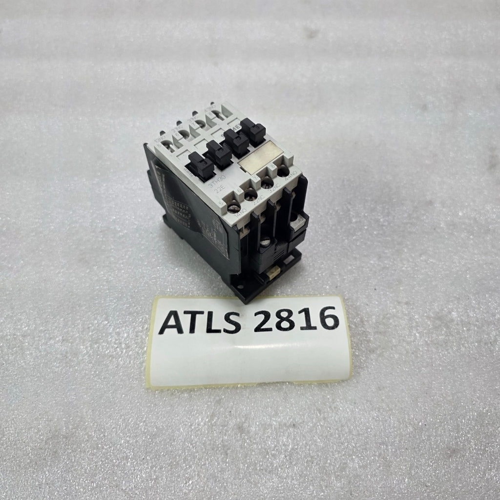 SIEMENS 3TH3022-0A AUXILIARY CONTACTOR 2NO 2NC 220VAC 50/60HZ CONTROL RELAY