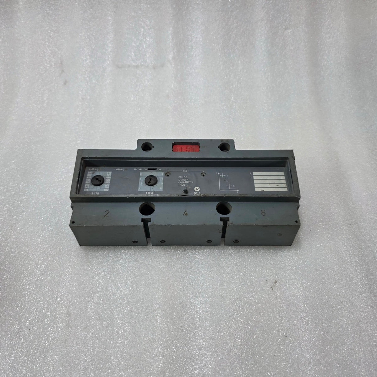 SIEMENS 3VT9480-6AC00 ELECTRONIC TRIP UNIT ETU DP LI – 800A MCCB PROTECTION MODU