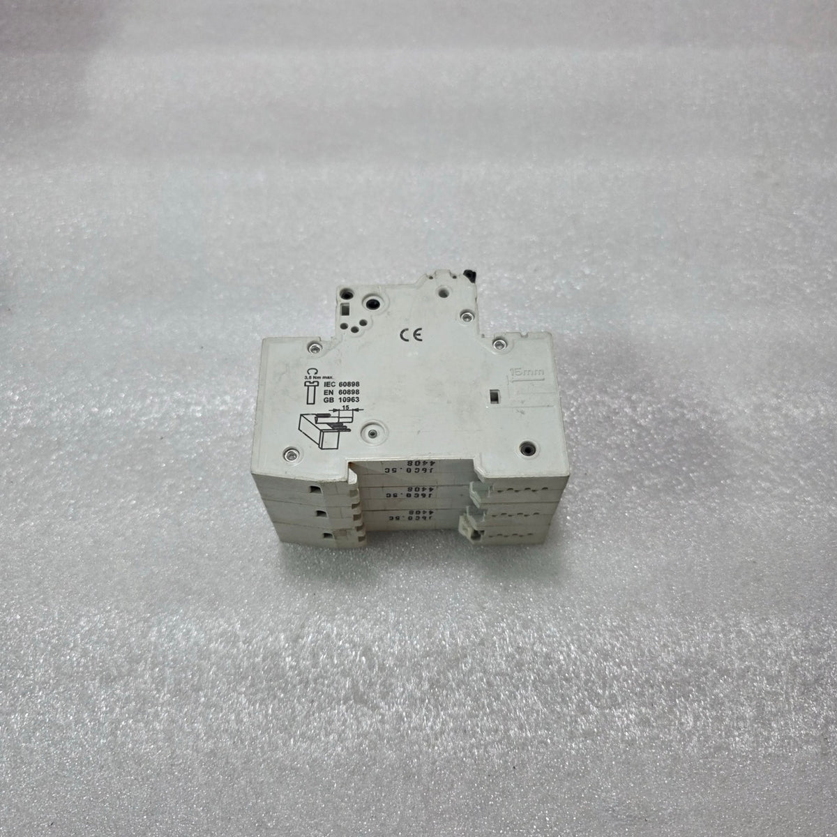 SIEMENS 5SJ63 C0.5 3 POLE MCB 0.5A 400V MINIATURE CIRCUIT BREAKER 6000A