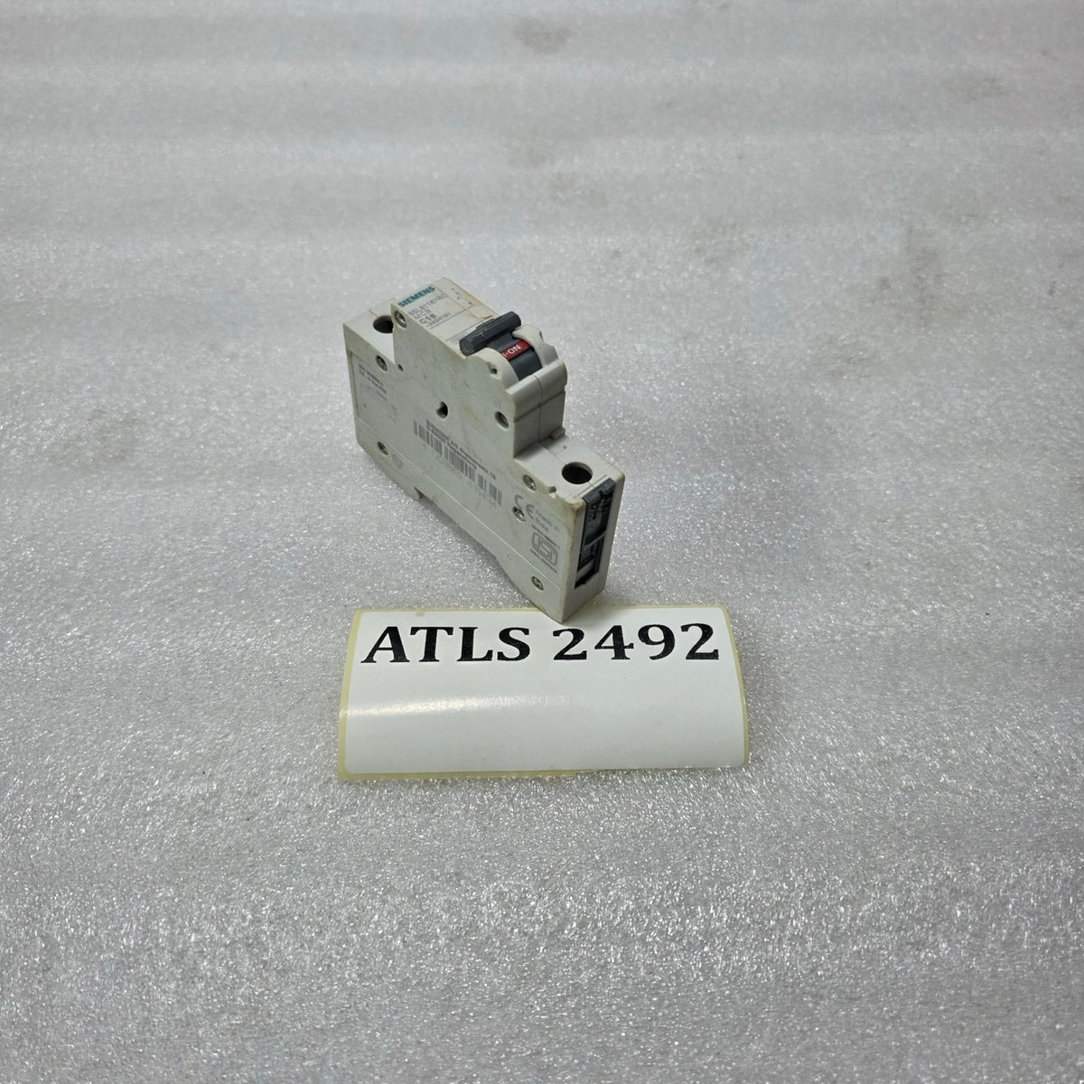SIEMENS 5SL61167RC C16 16A SINGLE POLE MCB 240/415V MINIATURE CIRCUIT BREAKER