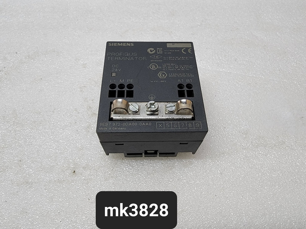 SIEMENS 6ES7 972-0DA00-0AA0 SIMATIC DP RS485 TERMINATING RESISTOR
