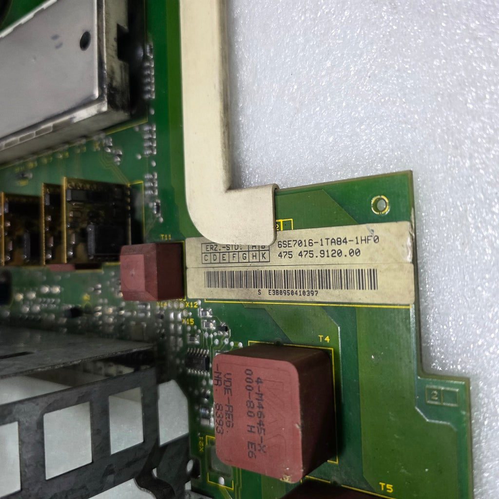 SIEMENS 6SE7016-1TA84-1HF0 SIMOVERT MASTERDRIVES DRIVE MODULE | 475.9120.00