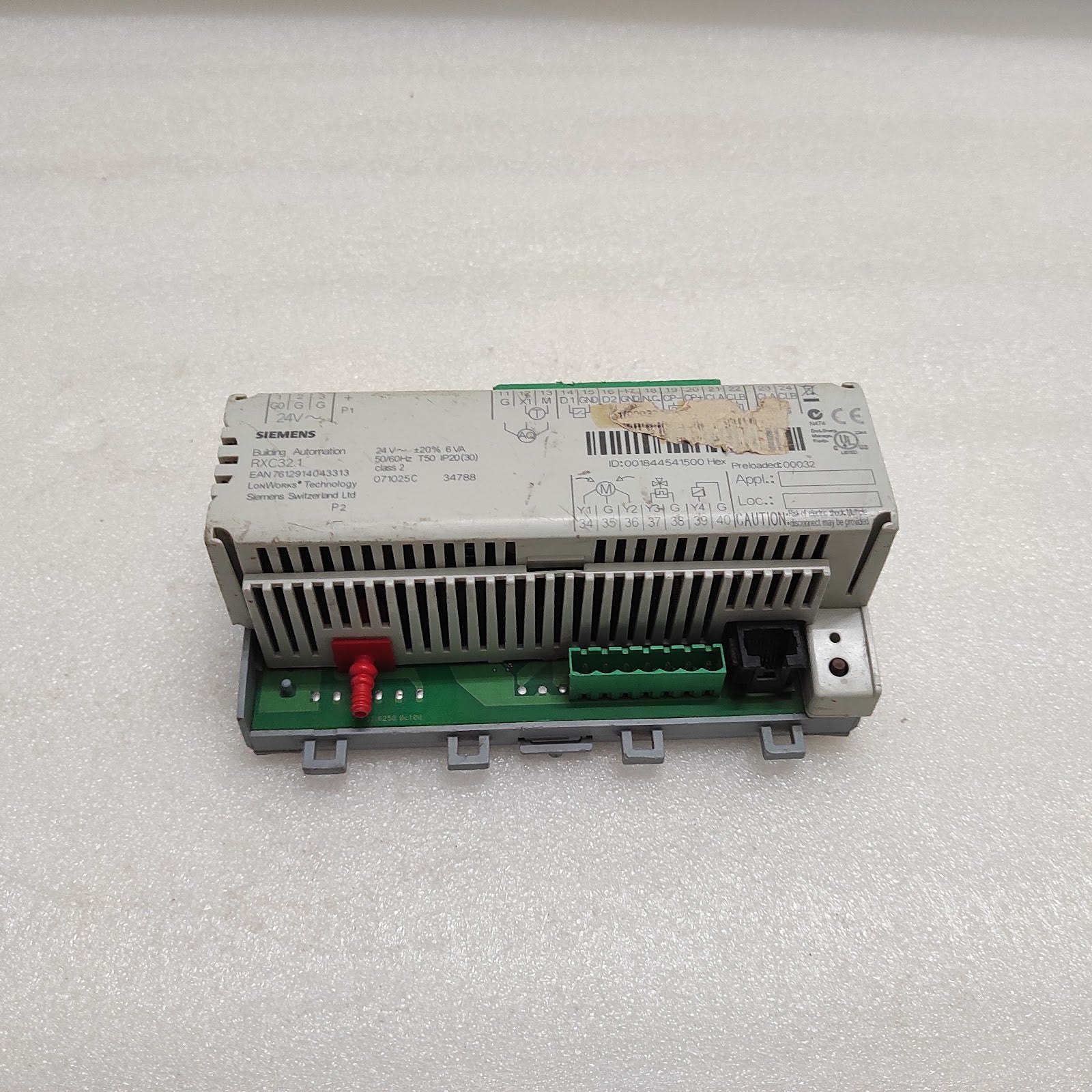 SIEMENS RXC32.1 ROOM CONTROLLER 24V