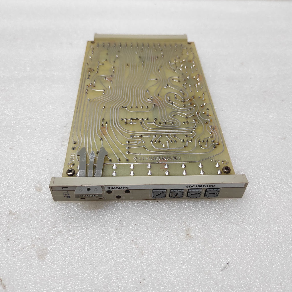 SIEMENS SIMADYN 6DC1002-1CC SIMADYN CARD