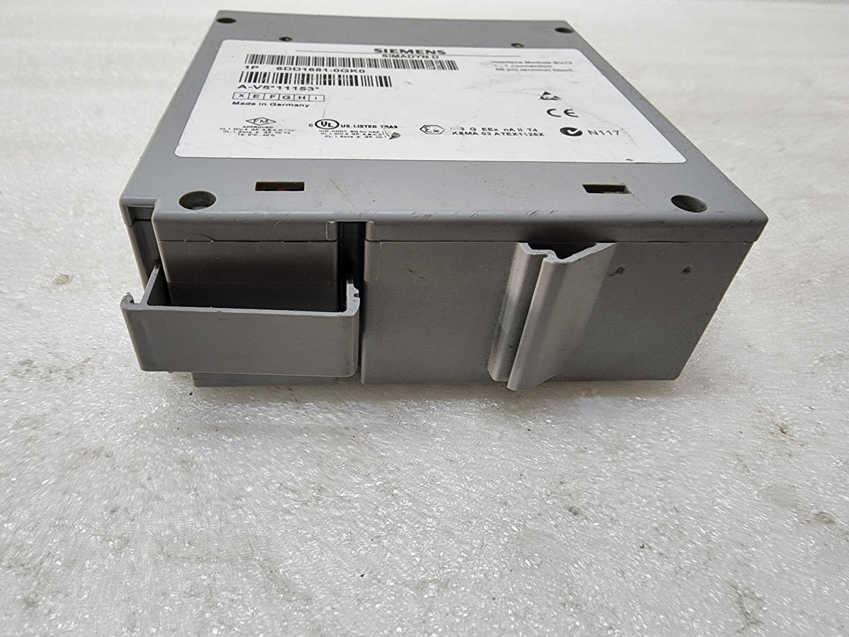SIEMENS SIMADYN D 6DD1681-0GK0 CONVERTER SU13 50 TERMINAL