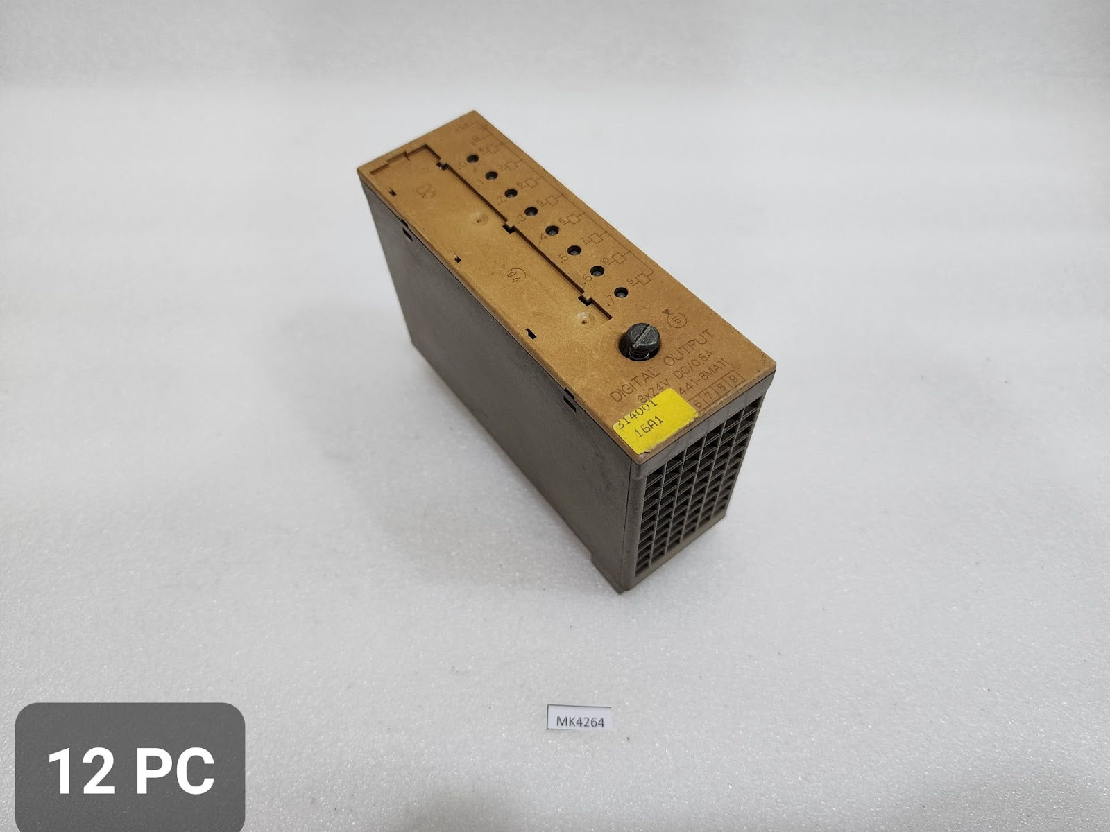 12 PC X SIEMENS SIMATIC S5 6ES5 441-8MA11 DIGITAL OUTPUT MODULE LOT OF 12