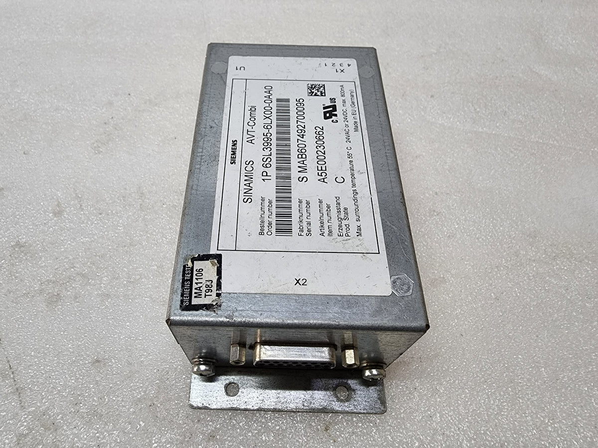 SIEMENS SINAMICS 6SL3995-6LX00-0AA0 AVT-COMBI