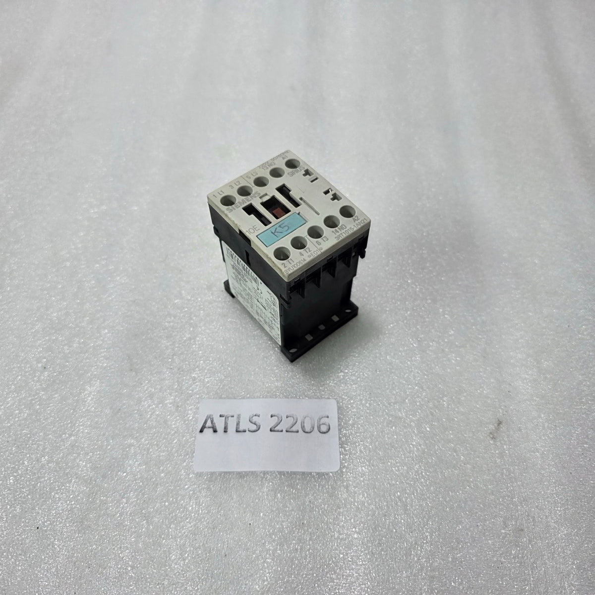 SIEMENS SIRIUS 3RT1015-1AN21 AC CONTACTOR 9A 3 POLE | 1NO | COIL 220V 50/60HZ