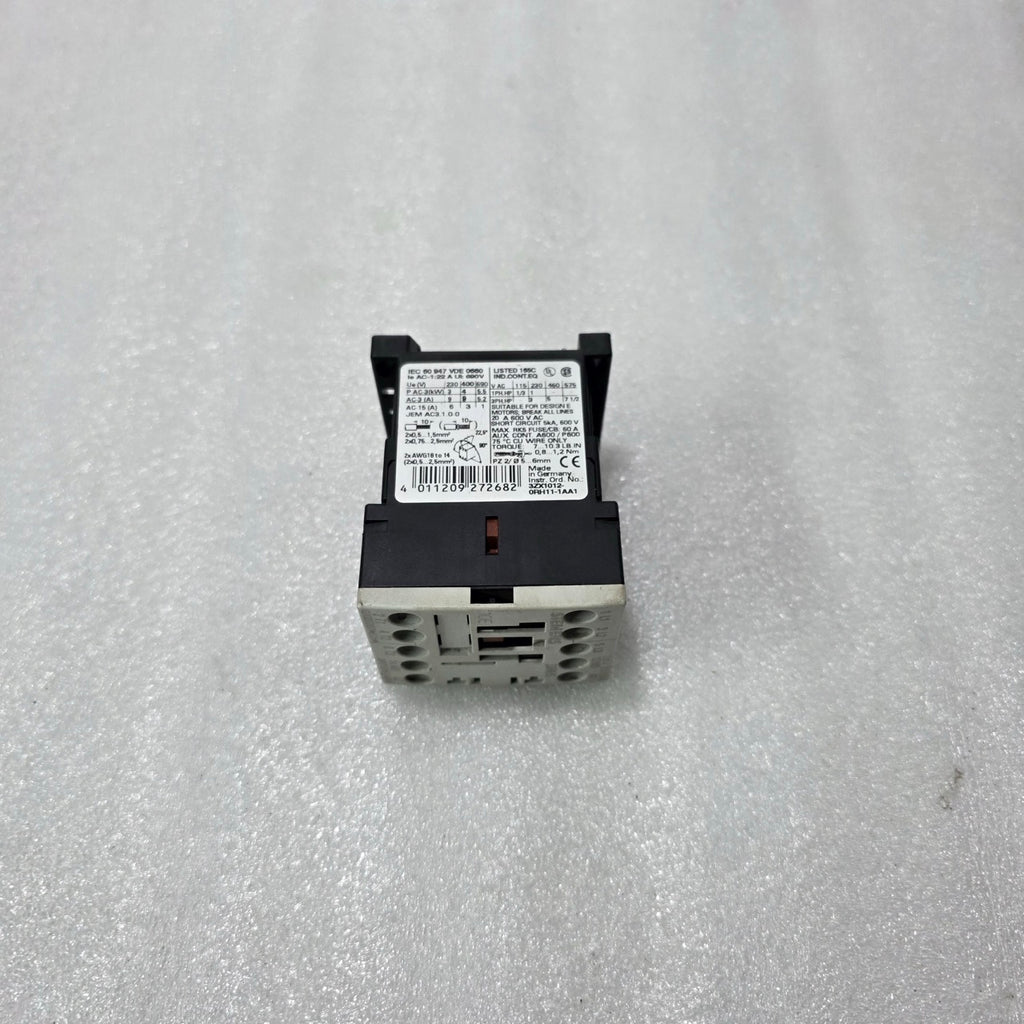 SIEMENS SIRIUS 3RT1016-1AP01 AC CONTACTOR 9A 3 POLE | 1NO | COIL 230V 50/60HZ