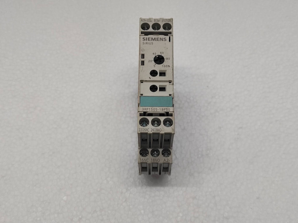 LOT OF 3 X SIEMENS 3RP1505-1BP30 TIME DELAY RELAY 3RP15051BP30 LOT OF 3