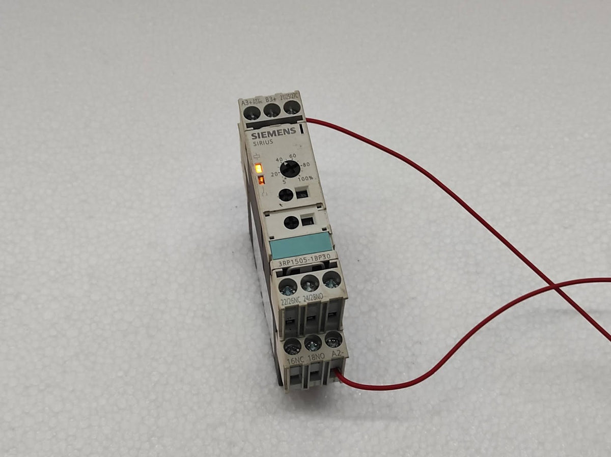 LOT OF 3 X SIEMENS 3RP1505-1BP30 TIME DELAY RELAY 3RP15051BP30 LOT OF 3