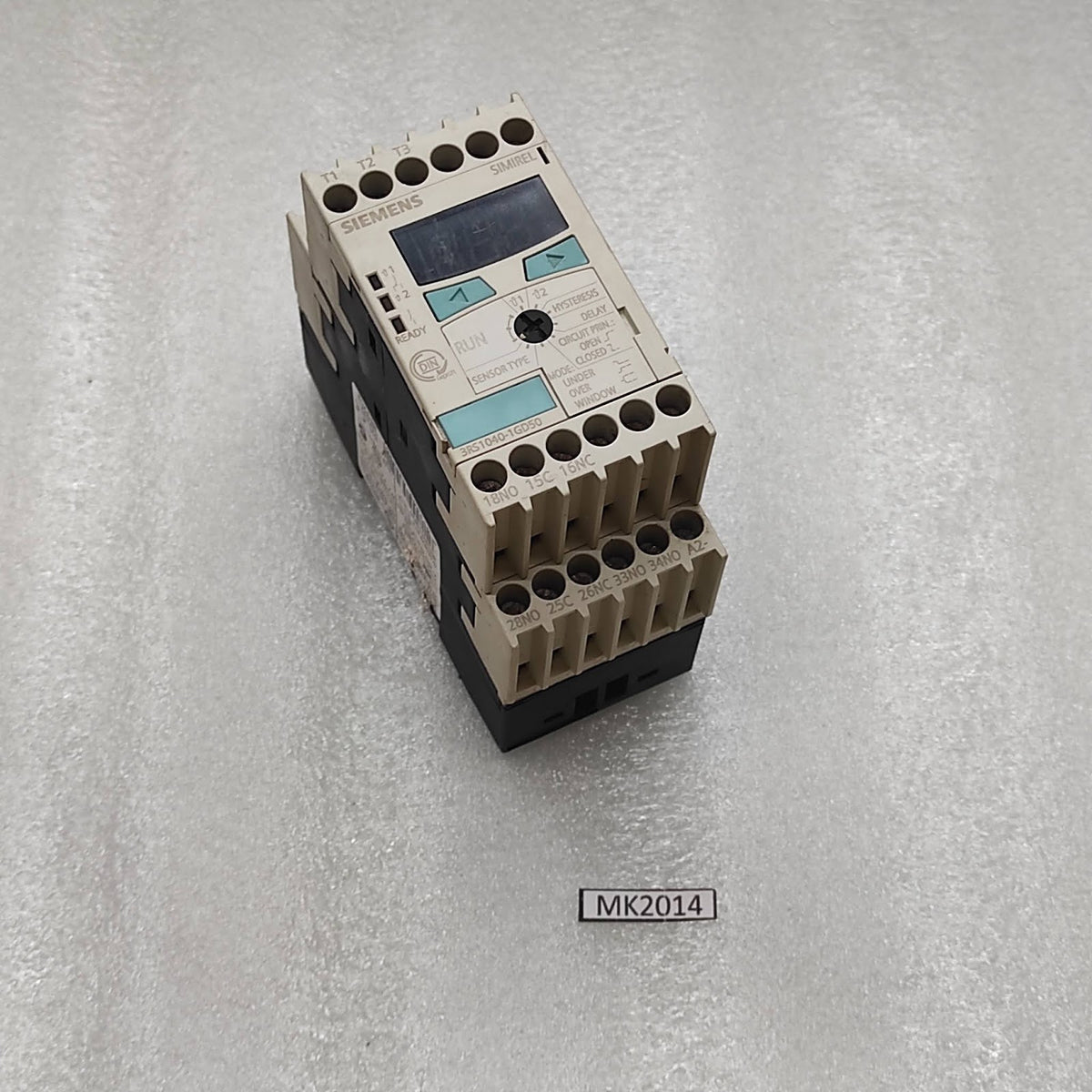 SIEMENS 3RS1040-1GD50 TEMPERATURE MONITORING RELAY