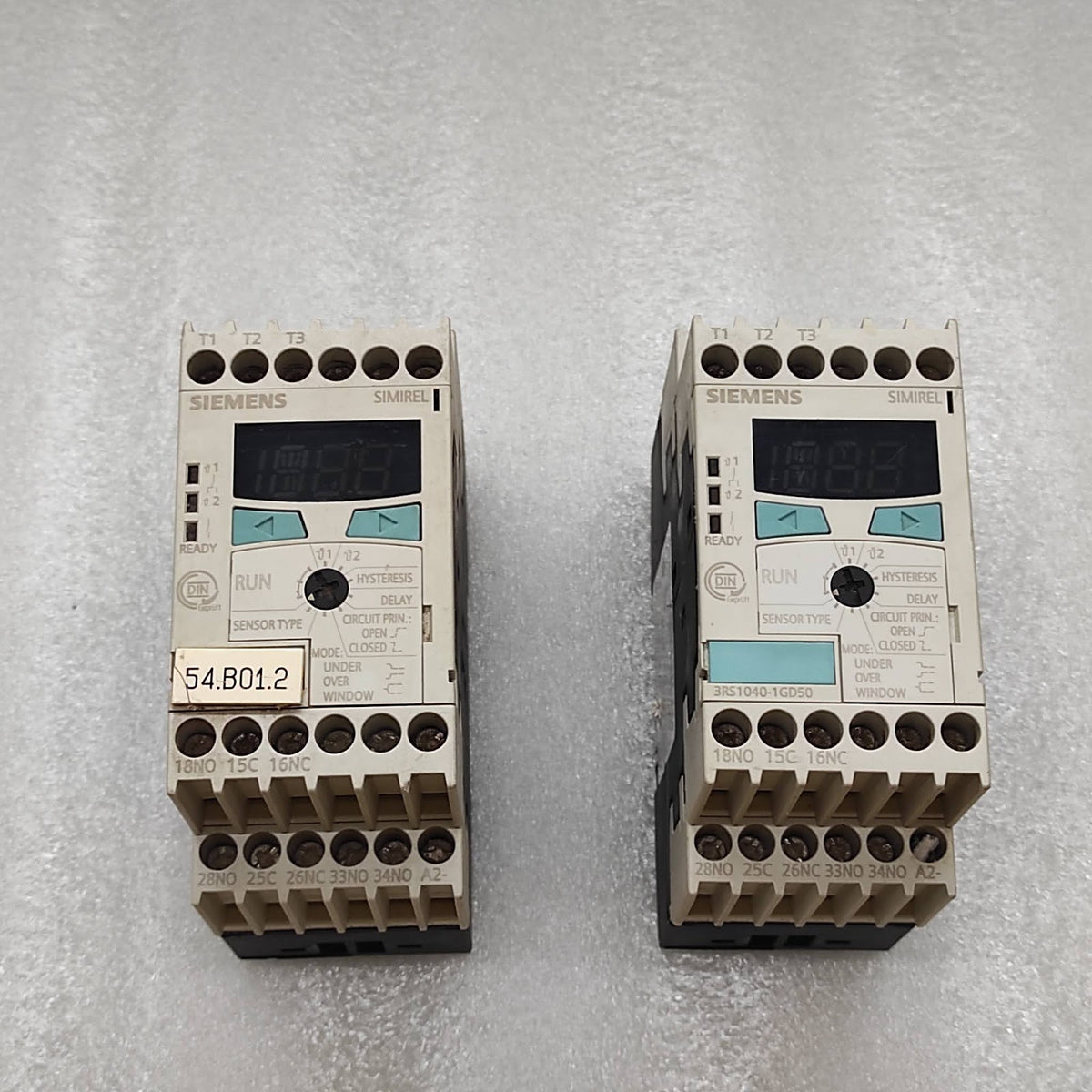 SIEMENS 3RS1040-1GD50 TEMPERATURE MONITORING RELAY