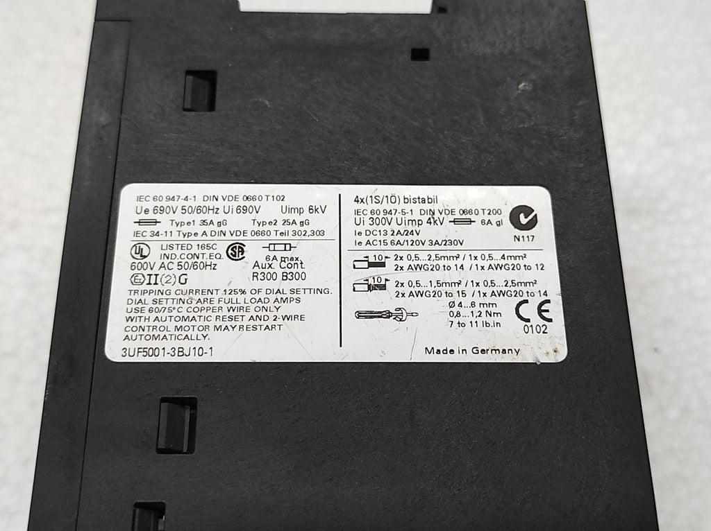 Siemens 3UF5001-3BJ10-1 Simocode-Dp Basic Unit