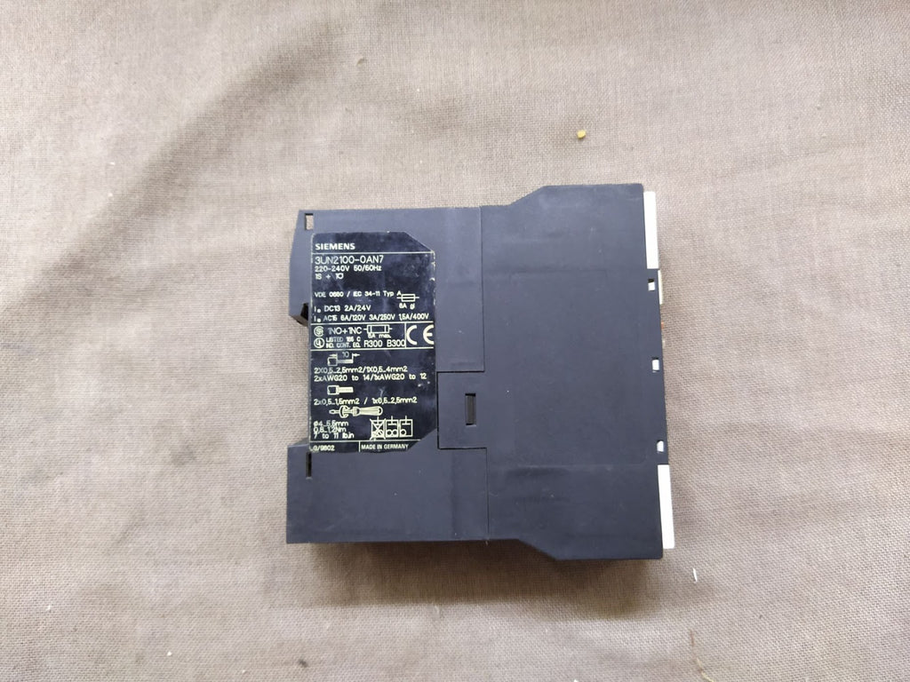 LOT OF 3 X SIEMENS 3UN2100-0AN7 THERMISTOR TRIPPING UNIT X LOT OF 3