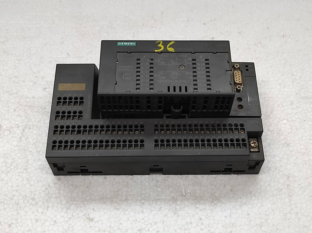 Siemens 6ES7 193-1CL00-0XA0 Terminal Block 6ES7 133-1BL01-0XB0 ET200L
